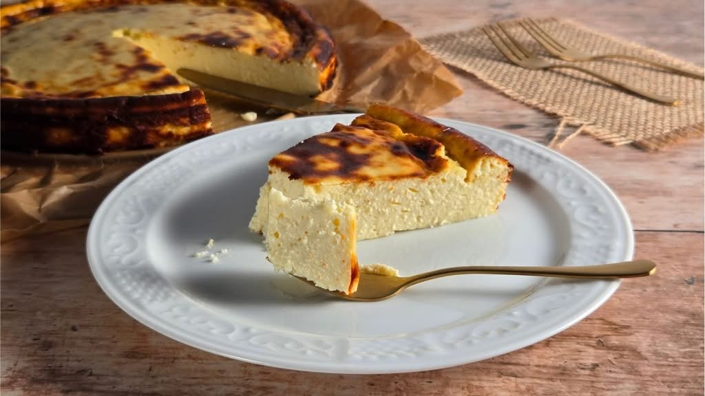 Rezept San Sebastián Cheesecake lowcarb keto glutenfrei