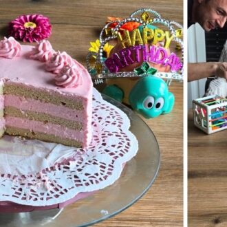Rezept Prinzessin Alisha-Torte_low-carb-glutenfrei-keto mit Erdbeer-Frischkäse-Sahne-Creme